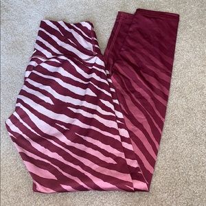 Aerie Zebra Print Leggings